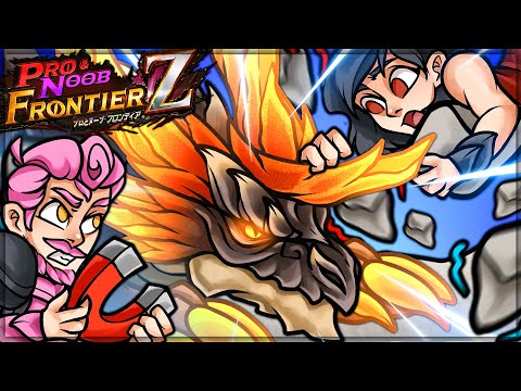 RUKODIORA THE MAGNET DRAGON - Pro and Noob VS Monster Hunter Frontier! (Rukodiora Gameplay)