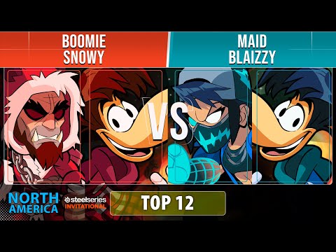 Boomie & Snowy VS Maid & Blaizzy - Top 12 - NA - Brawlhalla SteelSeries Invitational 2022