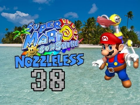 Let's Play Super Mario Sunshine Nozzleless! Pt. 38: Durian's Dip in the Salty Sirena