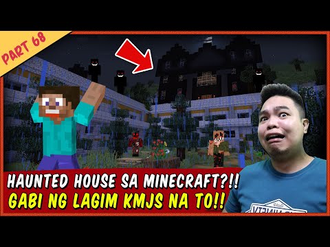 Haunted House in Minecraft!  Scariest place!