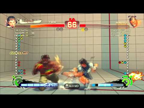 Cnb ChuChu(Sakura) VS [SOA]DareDevilSampa(DeeJay) SSF4 AE 2012 Live