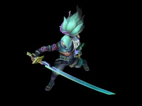 Inkshadow Yasuo (Turquoise) Chroma - League of Legends