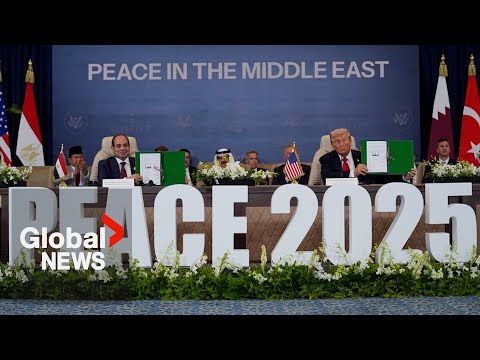 Trump signs Gaza peace deal, as questions linger over Middle East's future