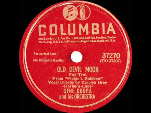 1947 Gene Krupa - Old Devil Moon (Carolyn Grey, vocal)