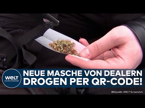DEUTSCHLAND: Heftige Masche! Drogen per QR-Code bestellen? So geht die neue Taktik der Dealer