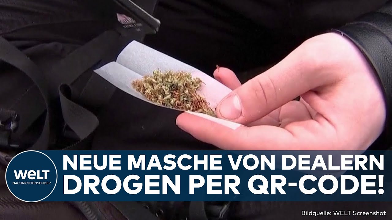 DEUTSCHLAND: Heftige Masche! Drogen per QR-Code bestellen? So geht die neue Taktik der Dealer