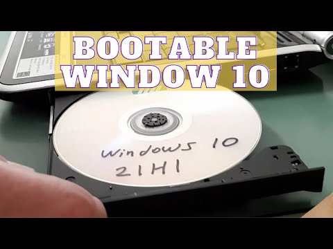 How to create bootable windows 10 DVD
