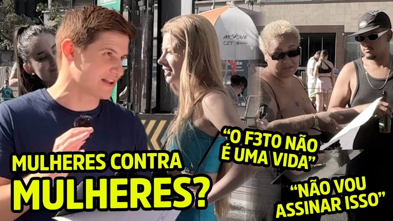 Experimento social: Quem defende as mulheres?