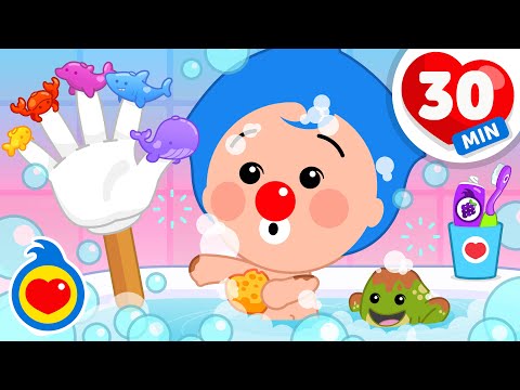 A Bañarme 🚿🧼 Y Más Canciones Infantiles Para Disfrutar de la Hora del Baño (30 Min) | Plim Plim