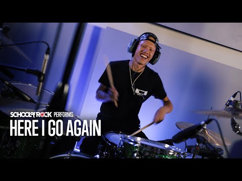 School of Rock performs "Here I Go Again" by Whitesnake