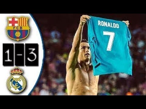 Barcelona vs Real Madrid 1-3 Goles Resumen | Highlights SuperCopa España - IDA 2017