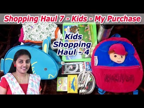 Shopping Haul in Tamil / Shopping Haul Padi Saravana Stores / Shopping Haul 7 by Karthikha Channel Video
