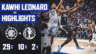 [高光] Kawhi Leonard 29 pts 10 reb in Game 4