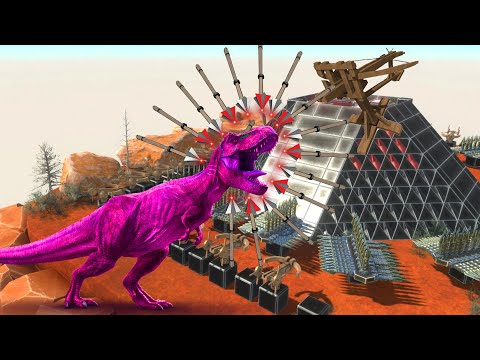 Siege Of Every Units By Ballistas - Animal Revolt Battle Simulator