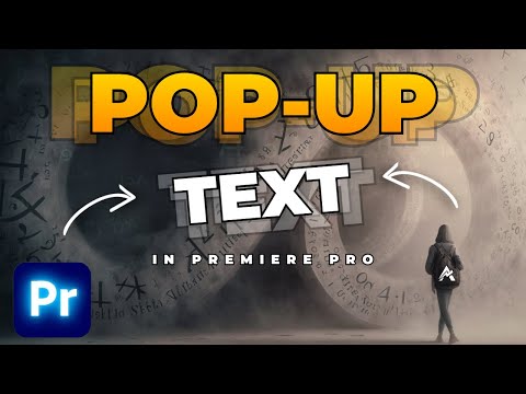 MOTION Blur TEXT ANIMATION In Premiere Pro