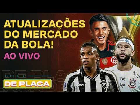 MERCADO DA BOLA: MEMPHIS, ALMADA, DANILO E MAIS; NEYMAR VAI CUMPRIR CONTRATO? | De Placa 21/07/26