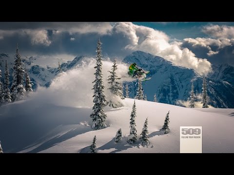 509 Athletes Brett & Jamie charging through B.C. Backcountry