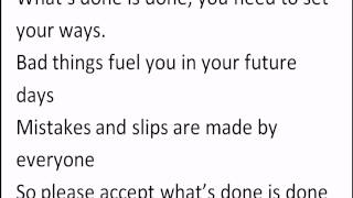 Millencolin   Done is done avec lyrics