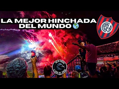 "NO EXISTE OTRA IGUAL: LA HINCHADA DE SAN LORENZO. Fiesta en Quilmes. Copa Argentina." Barra: La Gloriosa Butteler • Club: San Lorenzo • País: Argentina