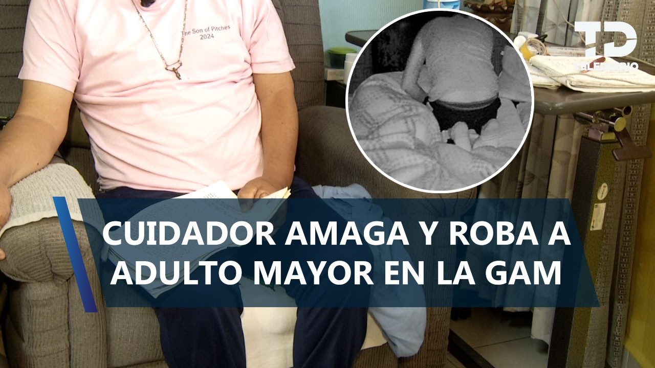 Cuidador despojan a hombre de 56 años de relojes, oro y dinero en su propia casa