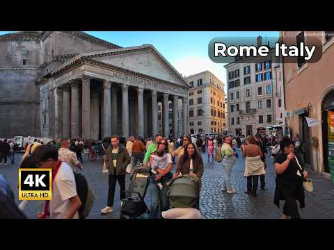 28 November 2025 - Rome Italy | Lovely Morning Walk in Historic Center | 4K HDR