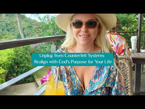 Unplug from Counterfeit Systems | Realign with God’s Purpose for Your Life
