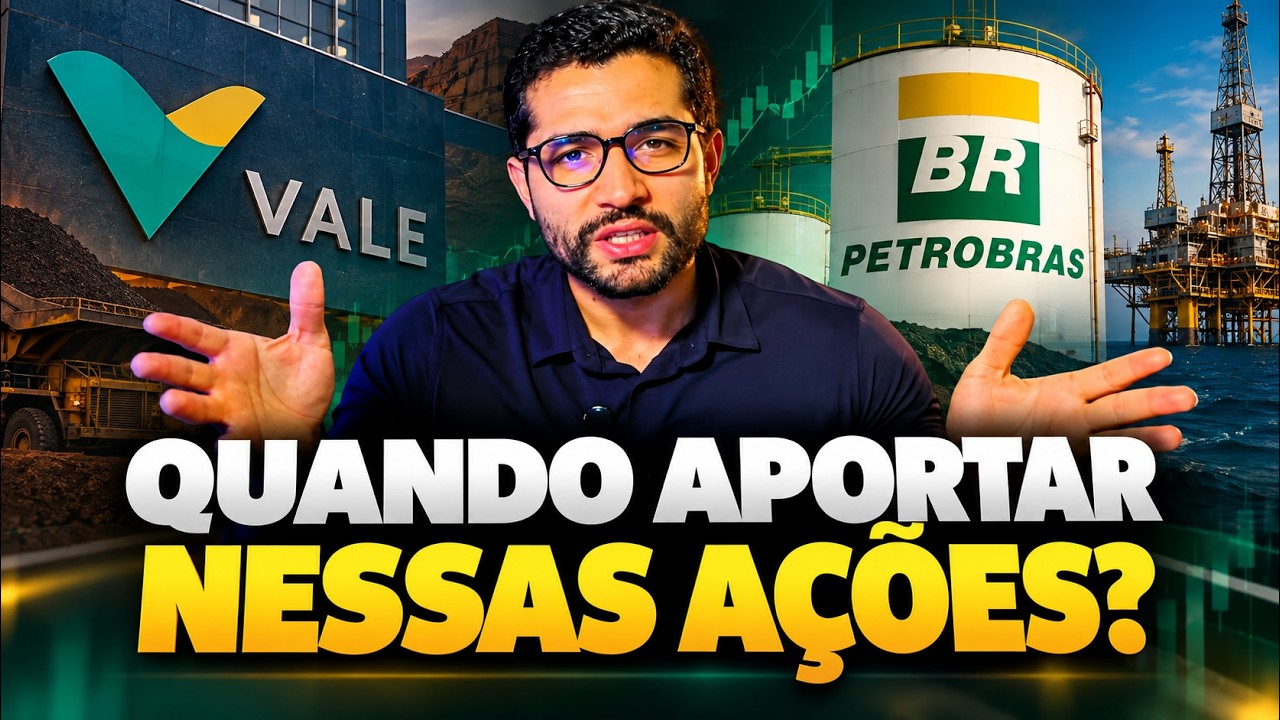 QUAL O MELHOR MOMENTO PARA INVESTIR EM AÇÕES DE COMMODITIES COMO PETR4, VALE3 E SUZB3?