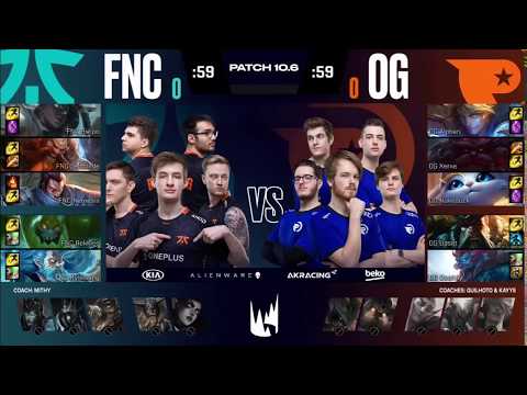 FNC vs. OG Game 1 | Highlights Playoffs Round 1 | LEC Spring 2020 | Fnatic vs. Origen