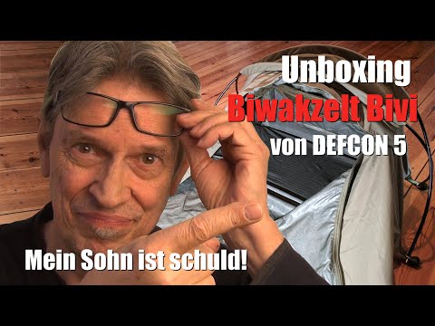 Unboxing und Test Biwakzelt von DEFCON 5 (Military Biwak Tent) - #WERNERMACHTS #VeloSoleX