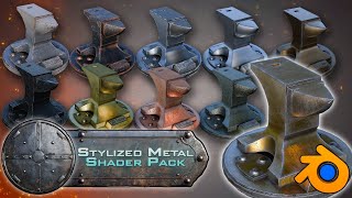 Stylized Ultimate Metal Shader video thumbnail