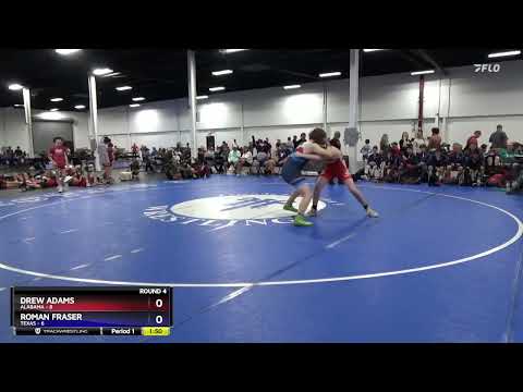 187 Lbs Round 4 (6 Team) - Drew Adams, Alabama Vs Roman Fraser, Texas 79ad