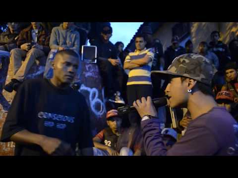 PATRON MC Vs RAUDEN - (Semifinal) BATALLA CANDELARIA CARTEL CLAN - Bogotá 2014