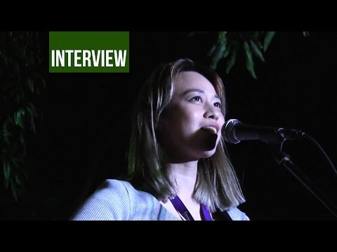 Reese Lansangan at the Mangyan Village Stage of Malasimbo Music & Arts Festival 2016
