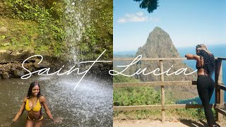SAINT LUCIA TRAVEL VLOG | Girls Trip & Best Things to Do