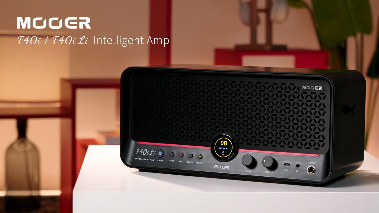 MOOER F40i/ F40i Li Intelligent Amp - YouTube