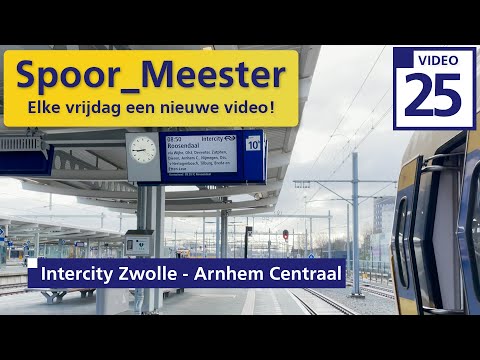 (4K) Cabview Trein NS | Rij mee met de Intercity van Zwolle naar Arnhem Centraal (25)