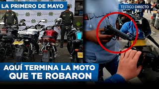 Entramos con CÁMARA oculta a la PRIMERO DE MAYO y destapamos la mafia MÁS GRANDE de motos robadas