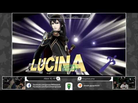 GUMS 15 Singles (Winner's Quarters) - Allest XL-97 (Cloud) vs Kogarasuma (Lucina)