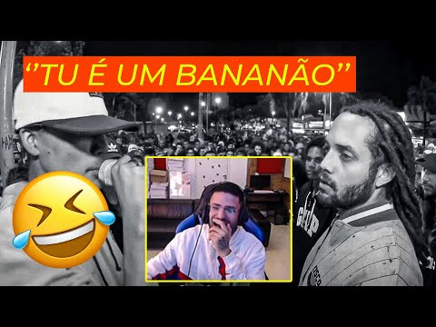 KRAWK reagindo a Nonô Vs Nauí