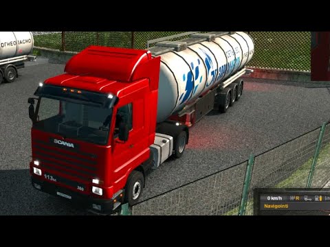 Pelataan: Euro Truck Simulator 2: Obninsk - Slutsk (Scania 143 M Streamline)