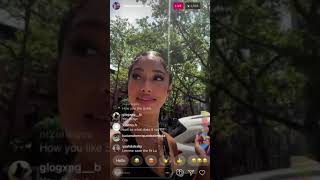 Lala Baptiste Instagram Live (10/7/21)