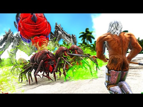An Army of Super Mutant SPIDERS are Coming FOR US ALL! | ARK MEGA Modded Primal Fear #9