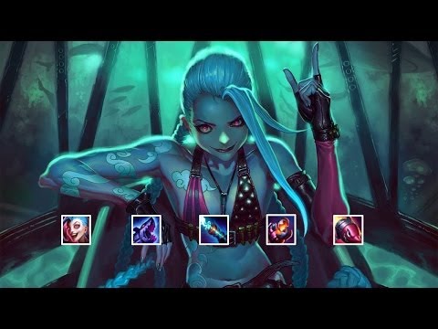 League Of Legends Jinx Montage #27 - Jinx  Best Plays Compilation - League Of Legends