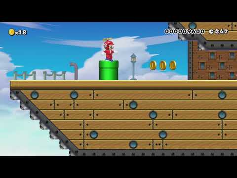 Level Removed ~ Destroyer No. 3: Crushing Wind by Allan - Super Mario Maker - No Commentary 1bm