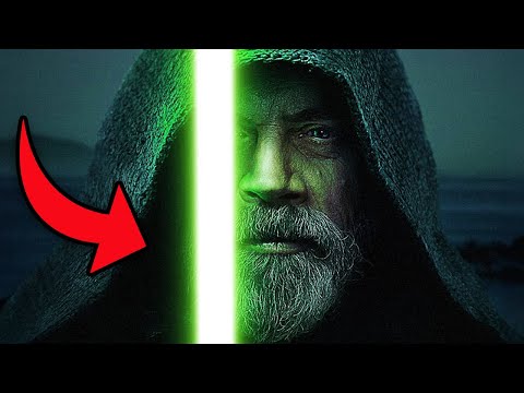 What Happened to Luke's GREEN Lightsaber? (Canon)