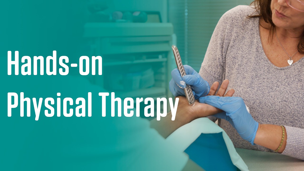 Hands-on physical therapy you can count on video