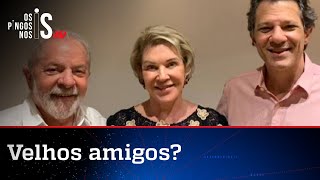 Lula tem encontro com Marta Suplicy, apoiadora de impeachment de Dilma, e Fernando Haddad