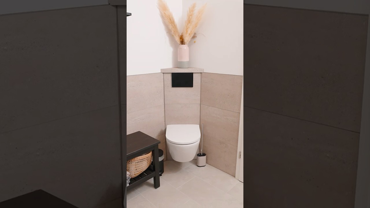Modernes Badezimmer ohne Fliesen entfernen!
