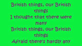 Horrible Histories: British Things Lyrics