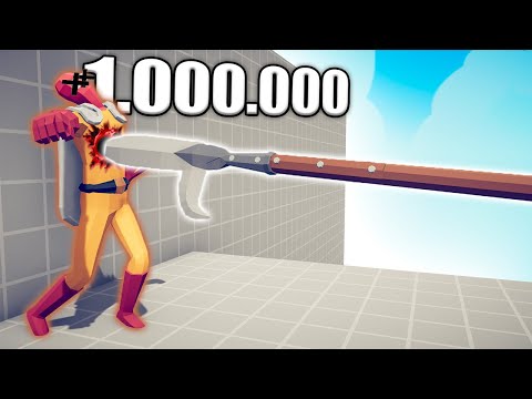 1.000.000 DAMAGE PIKE 1 vs 1 TOURNAMENT - TABS | Totally Accurate Battle Simulator 2023